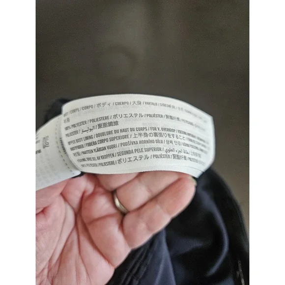 Abercrombie & Fitch Jumpsuit Women's LT Black Wide Leg Cowl Neck Spaghetti Strap - Picture 4 of 7